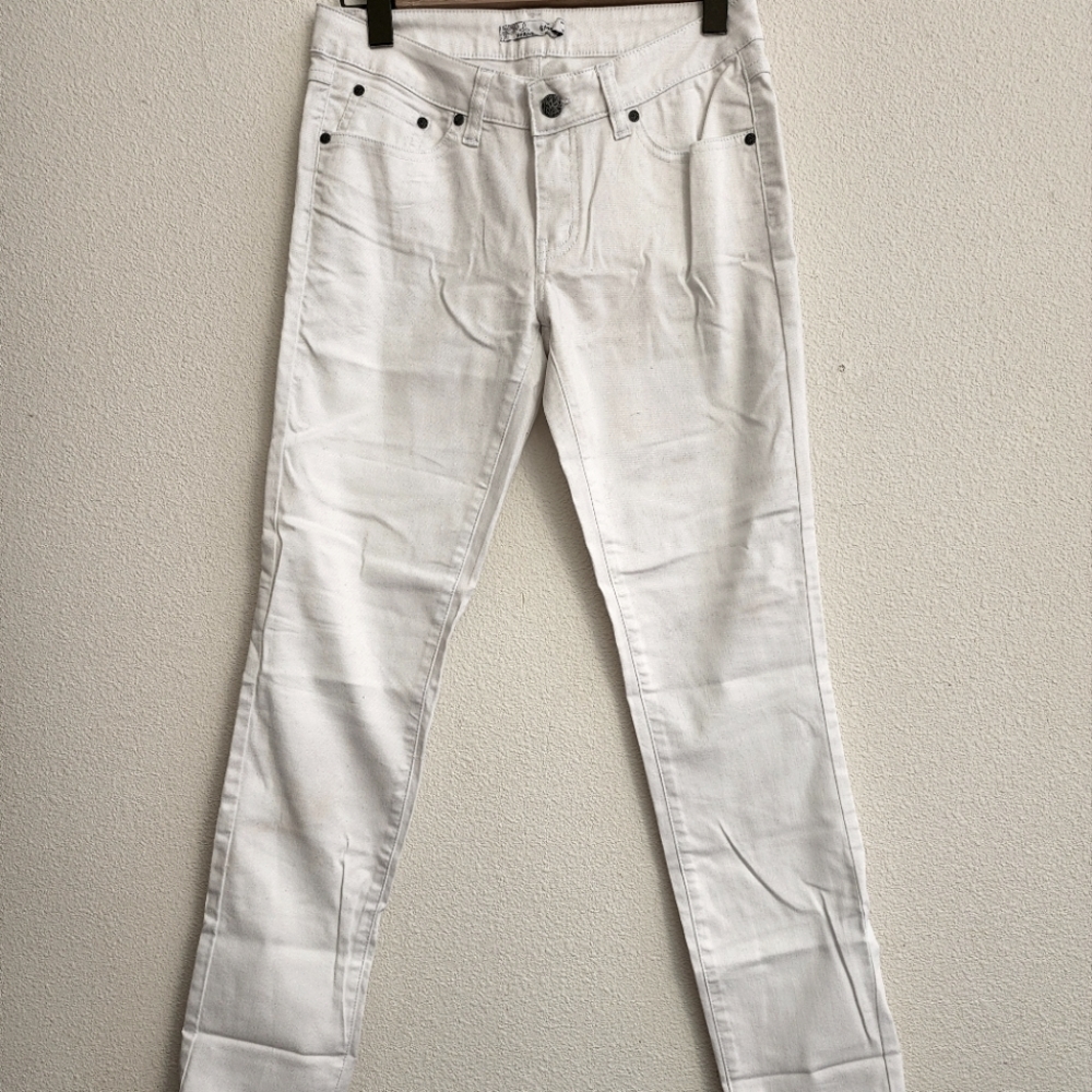 Prana Women's White Skinny Jeans